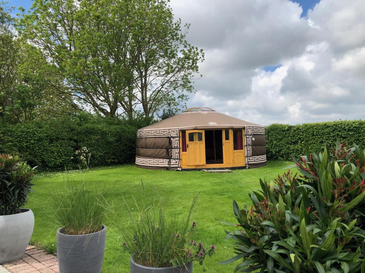 Overnachten In Een Luxe Yurt! Zonnemaire Zewnętrze zdjęcie